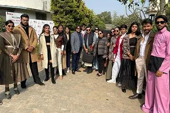 Celebrity Mentor Ashley Rebello (Eminent Designer & Stylist of Salman Khan) at NIF Global Jaipur