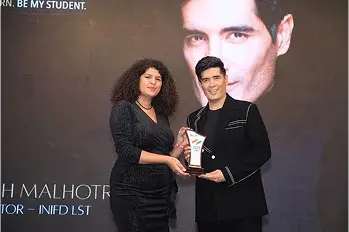 Felicitation by Chief Mentor Manish Malhotra